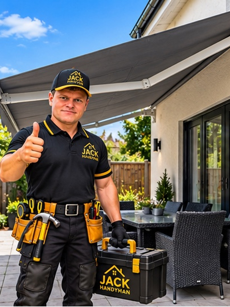 Jack Handyman — outdoor awning installation in Aylesbury
